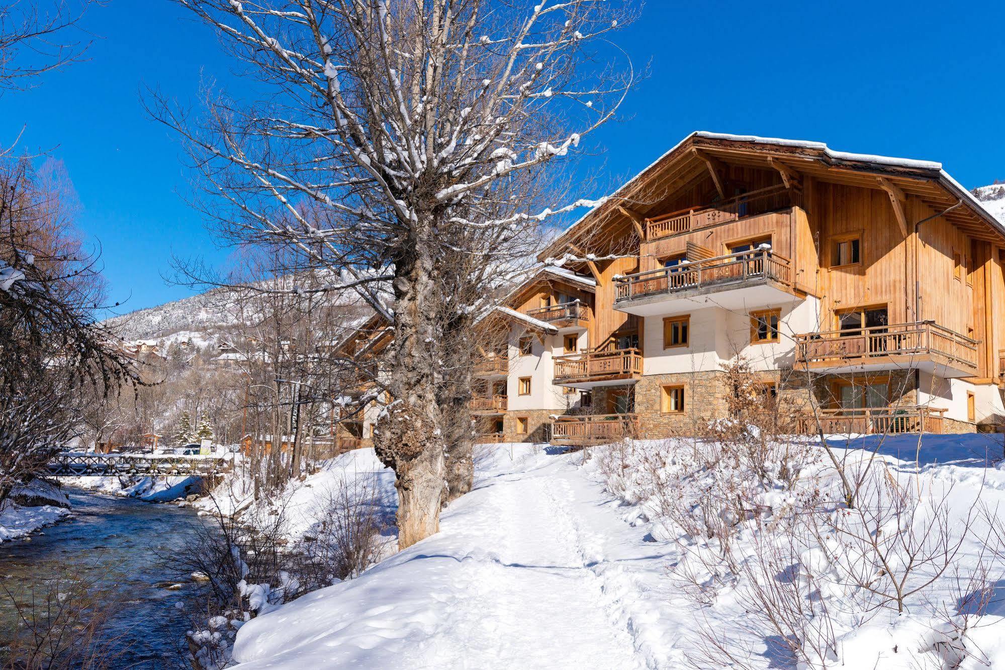 Lagrange Vacances Le Hameau Du Rocher Blanc Serre Chevalier Eksteriør billede